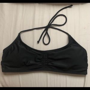 Black bikini top